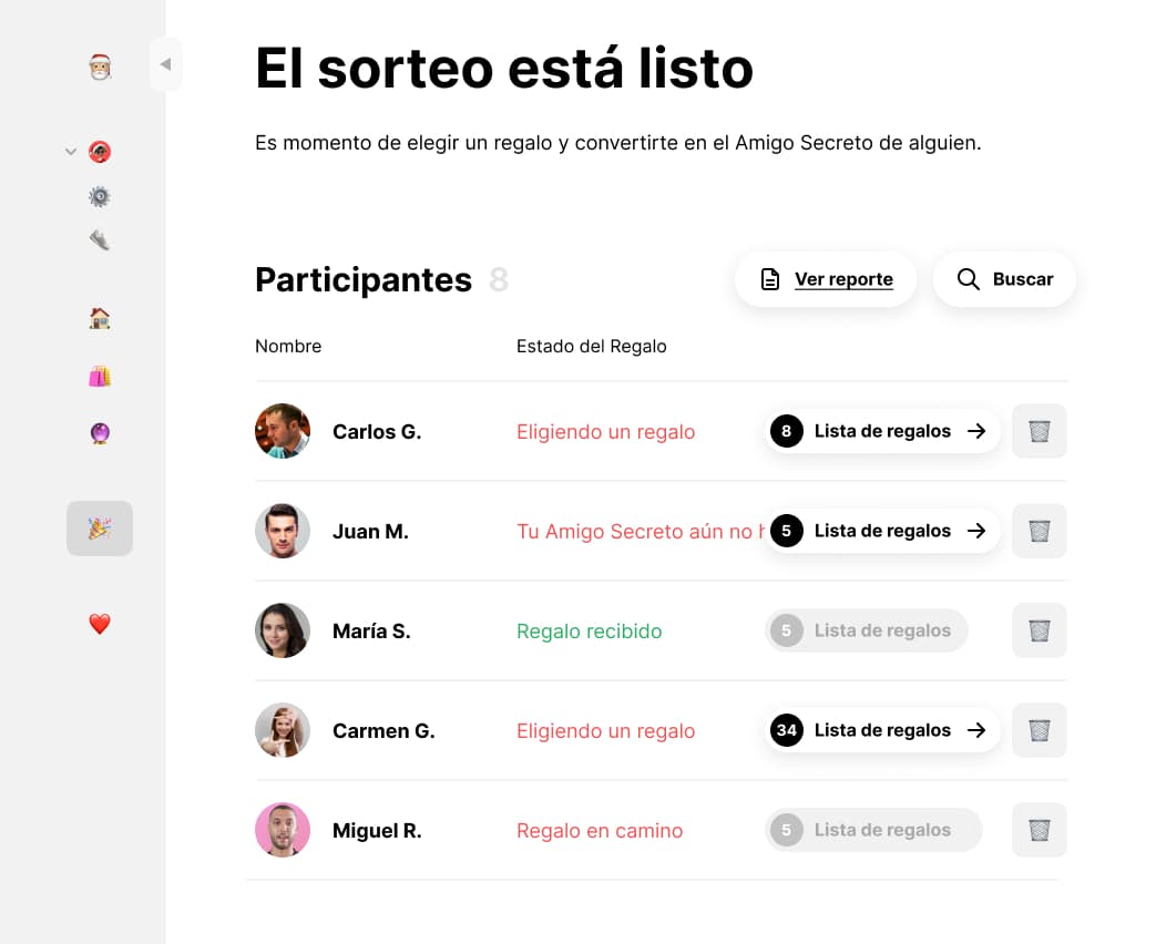 Convide jogadores com um link